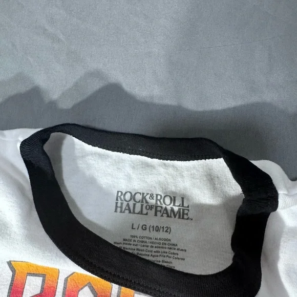 Hall of Fame Kids T-Shirt - White & Black - Picture 3 of 4